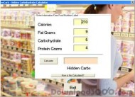 eeCarb - Hidden Low Carb Calculator screenshot